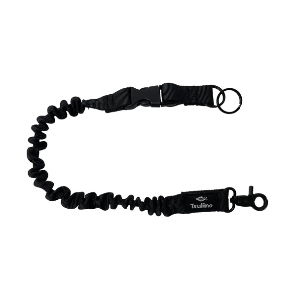 ラインが絡みにくいリーシュコード【フィッシュグリップ・プライヤーの滑落防止アイテム】(ショート)